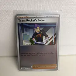 Pokemon TCG - Ascended Heroes - (Reverse Holo) - Team Rocket's Petrel - 207/217 - Image 1