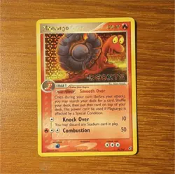 Pokemon TCG Magcargo EX Deoxys Reverse Holo 20/107 80 HP Stage 1 Uncommon - Image 1