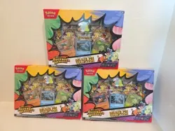 Pokemon ASCENDED HEROES deluxe pin collection box Lot X3 Sealed In-Hand - Image 1