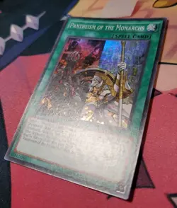 Yugioh Pantheism of the Monarchs SR01-EN023 Unlimited Edition Super Rare - Image 2