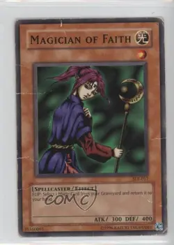 Magician of Faith Unlimited YuGiOh Starter Deck Joey #SDJ-017 2003 READ - Image 1