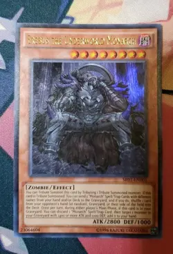 Erebus the Underworld Monarch SR01-EN001 Ultra Rare - Yugioh - Image 1