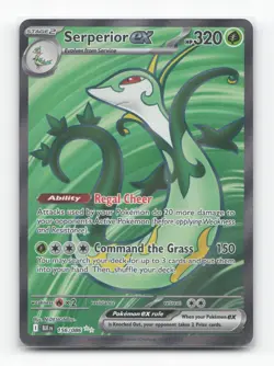 Pokemon TCG - Serperior ex 156/086 Near Mint Ultra Rare Black Bolt - Image 1