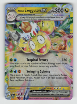 Pokemon - Alolan Exeggutor ex - 133/191 SV08: Surging Sparks - Double Rare - N - Image 1