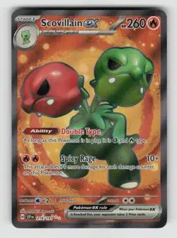 Pokemon - Scovillain ex - 216/191 SV08: Surging Sparks - Ultra Rare - NM - Image 1