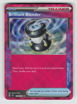 Pokemon - Brilliant Blender - 164/191 SV08: Surging Sparks - ACE SPEC Rare - NM - Image 1