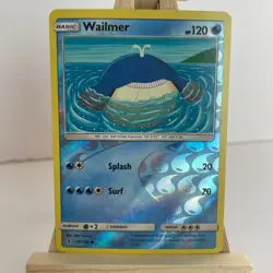 Wailmer 29/145 Guardians Rising Reverse Holo Common Pokemon Light Play+ - Image 1