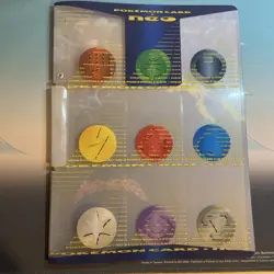 Pokemon Neo Premium File 2 & 3 Neo Genesis 1999 FOLDER ONLY - Image 5