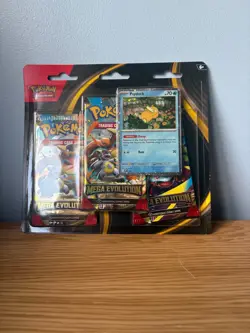 Pokemon TCG Psyduck Promo Mega Evolutions Triple Blister Sealed New - Image 1