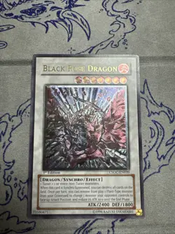 Yu-Gi-Oh Grey Black Rose Dragon CSOC-EN039 Ultimate Rare 1st Edition - Image 1
