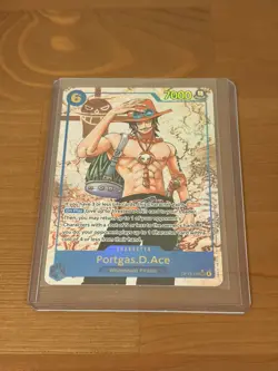 One Piece Tcg- Portgas.D.Ace- Op13-119- Sec Alt Art- Carrying On His Will - Image 5