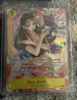 Nico Robin EB03-055 Alternate Art Near Mint Condition One Piece TCG English - Image 1