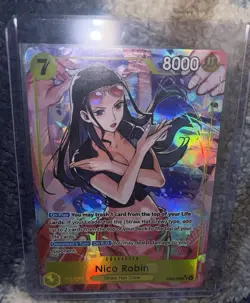 Nico Robin EB03-055 Alternate Art Near Mint Condition One Piece TCG English - Image 2