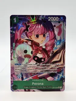 Perona (Alternate Art) OP12-034 Legacy of the Master Foil - Image 1