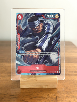 One Piece Gin (Alternate Art) OP15-007 Adventure on Kami's Island Foil - Image 1