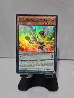 Yugioh Satellarknight Zefrathuban CROS-EN020 Ultra Rare 1st Ed NM - Image 1