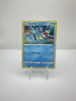 Pokemon TCG Squirtle SWSH233 Sword & Shield Promo Holo Card 70 HP Water Gun - Image 1