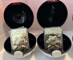 23k Plated Card Pokemon 1999 Charizard 2pcs,Jigglypuff 2pcs, Poliwhirl 2pcs. - Image 2
