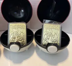 23k Plated Card Pokemon 1999 Charizard 2pcs,Jigglypuff 2pcs, Poliwhirl 2pcs. - Image 3