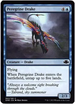 MTG Dominaria Remastered Peregrine Drake (Common) - Image 1