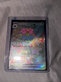 Pokemon Venusaur ex 198/165 Scarlet & Violet 151 Special Illustration Rare NM - Image 3
