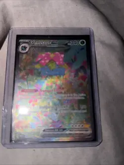 Pokemon Venusaur ex 198/165 Scarlet & Violet 151 Special Illustration Rare NM - Image 4