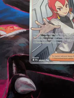 Team Rockets Athena 224/182 Deutsch NM Full Art Pokemon Karte - Image 5