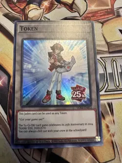 Token: Jaden TKN5-EN012 Super Rare Rage of the Abyss Yugioh - Image 1