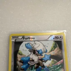 Pokemon Furfrou 90/119 XY - Phantom Forces Reverse Holo Uncommon Basic 90 HP TCG - Image 2