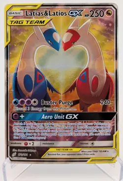Pokemon Team Up - Latias & Latios GX 170/181 (Alternate Full Art Holofoil) - LP - Image 1