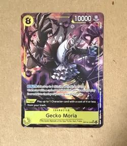 2026 ONE PIECE OP14-EB04-THE AZURE SEA'S SEVEN 104 GECKO MORIA ALTERNATE ART - Image 1