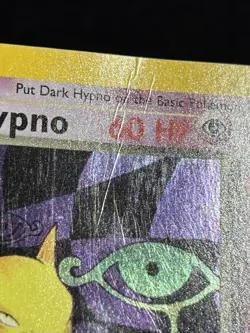 Dark Hypno 9/82 - Team Rocket Holo Rare Pokemon TCG WOTC 1999 Vintage - HP Card - Image 3