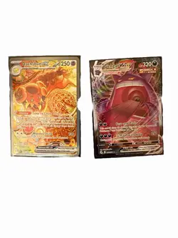 Pokemon Dachsbun ex & Gengar VMAX Holo EX VMAX Card Lot (2) English - Image 1