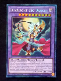 YuGiOh! Lunalight Leo Dancer RA04-EN053 Collector's Rare - Near Mint - Image 1