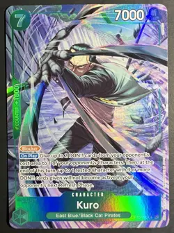 Kuro OP15-025 Rare Alt Art Adventure On Kami’s Island | One Piece Card English - Image 1