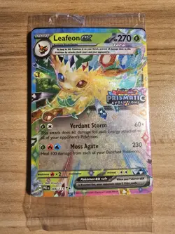 Leafeon EX 006/131 Pokemon SV: Prismatic Evolutions Stamped Promo - Image 1