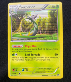 Pokemon TCG - Serperior (Holo), Legendary Treasures 8/113 (NM) - Image 1