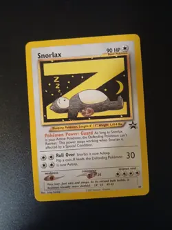 Pokemon TCG Snorlax WoTC Black Star Promo 49 NM - Image 1