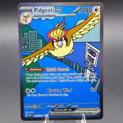 Pidgeot ex - 225/197 Special Illustration Rare SV03: Obsidian Flames Pokemon TCG - Image 1