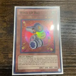 Yugioh Wind-Up Rat ORCS-EN023 Super Rare Unlimited - Image 1