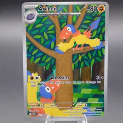 Archen 131/086 Illustration Rare SV: White Flare Pokemon TCG NM - Image 1