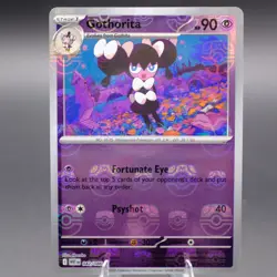 Gothorita (Master Ball Pattern) 042/086 Common SV: White Flare Pokemon TCG NM - Image 1