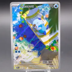 Oshawott - 105/086 Illustration Rare SV: White Flare Pokemon TCG NM - Image 1