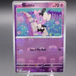 Gothita (Master Ball Pattern) 041/086 Common SV: White Flare Pokemon TCG NM - Image 1
