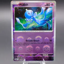 Frillish (Poke Ball Pattern) 044/086 Common SV: White Flare Pokemon TCG NM - Image 1