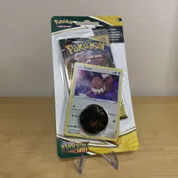 Evolving Skies Checklane Blister Pack w/ Eevee Promo Pokemon TCG SEALED #2 - Image 1