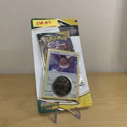 Evolving Skies Checklane Blister Pack w/ Eevee Promo Pokemon TCG SEALED #2 - Image 3
