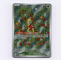 Shuckle 136/132 Illustration Rare IR ME01: Mega Evolution Full Art NM Pokemon - Image 1
