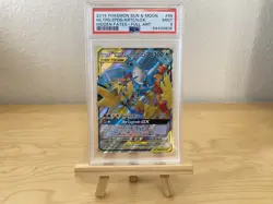 Moltres Zapdos & Articuno GX 66/68 Full Art Hidden Fates 2019 Pokemon SM PSA 9 - Image 1