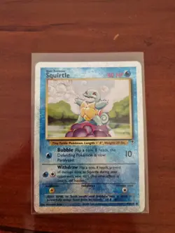 Pokemon TCG - SQUIRTLE Reverse Holo - 95/110 - Legendary Collection - 2002 EN - Image 1